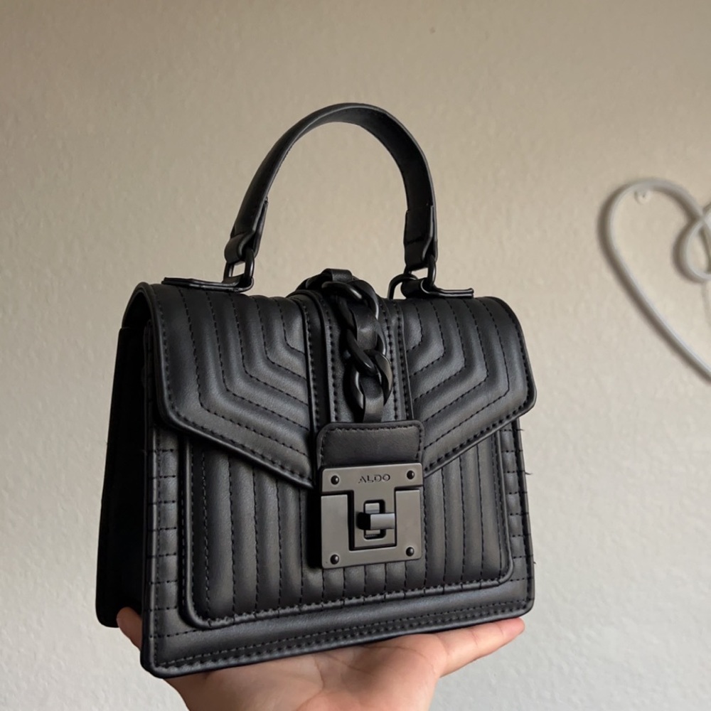 Black Aldo mini handbag